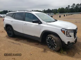 2023 GMC Terrain SLE z VIN 3GKALMEGXPL218618, wystawiony jako Copart lot #55484395 z przebiegiem 70 422 mil mil oraz Szkoda całkowita • Salvage title. Historia ofert i sprzedaży dostępna na DreamBid. Obrazek 4.