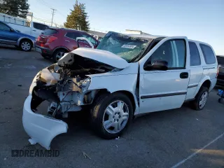 2007 Chevrolet Uplander LS Fleet with VIN 1GNDV23W07D158394, listed as a Copart auction lot 82654854 with 0 mi miles and Salvage Title. Bid and sale history available at carsss.com. Image 1.