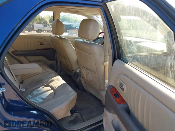 2002 Lexus RX 300 with VIN JTJHF10U620288200, listed as a IAAI auction lot 42248208 with 224,687 mi miles and . Bid and sale history available at DreamBid. Image 8.