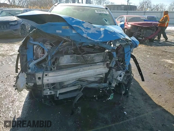 2021 Toyota RAV4 Hybrid XLE with VIN 4T3RWRFV0MU048192, listed as a Copart auction lot 46484215 with 46,942 mi miles and Salvage Title. Bid and sale history available at carsss.com. Image 11.
