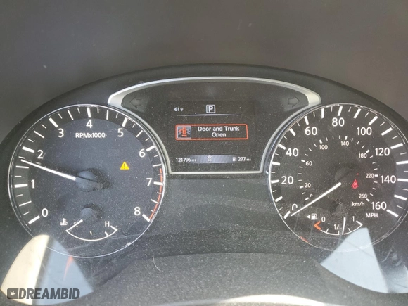 2018 Nissan Altima 2.5 SL with VIN 1N4AL3AP1JC231293, listed as a Copart auction lot 47379335 with 121,796 mi miles and Salvage Title. Bid and sale history available at carsss.com. Image 9.