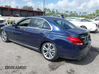 2018 Mercedes-Benz C 300 with VIN WDDWF4JB2JR345906, listed as a IAAI auction lot 41933916 with 56,290 mi miles and . Bid and sale history available at carsss.com. Image 3.