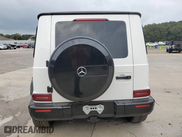 2020 Mercedes-Benz G AMG G 63 with VIN W1NYC7HJ1LX353898, listed as a Copart auction lot 77526604 with 41,978 mi miles and Salvage Title. Bid and sale history available at carsss.com. Image 6.