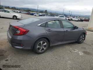 2019 Honda Civic Sedan LX with VIN 2HGFC2F63KH568820, listed as a Copart auction lot 51085635 with 50,759 mi miles and Salvage Title. Bid and sale history available at carsss.com. Image 3.
