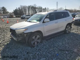 2011 Toyota Highlander Limited with VIN 5TDYK3EH0BS029902, listed as a Copart auction lot 44209425 with 243,713 mi miles and Salvage Title. Bid and sale history available at carsss.com. Image 1.