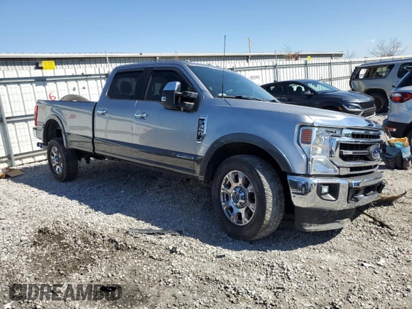 2020 Ford F-350 XL with VIN 1FT8W3BT3LEC60264, listed as a Copart auction lot 53106025 with 59,140 mi miles and Salvage title. Bid and sale history available at DreamBid. Image 4.