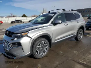 2022 Hyundai Santa Fe Limited with VIN 5NMS4DAL1NH401805, listed as a Copart auction lot 48433965 with 37,503 mi miles and Salvage Title. Bid and sale history available at carsss.com. Image 1.