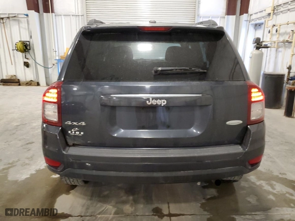 2014 Jeep Compass Latitude with VIN 1C4NJDEB1ED665042, listed as a Copart auction lot 53981545 with 171,299 mi miles and Clean Title. Bid and sale history available at carsss.com. Image 6.