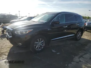 2015 Infiniti QX60 with VIN 5N1AL0MM8FC554107, listed as a Copart auction lot 54019335 with 116,968 mi miles and Clean Title. Bid and sale history available at carsss.com. Image 1.
