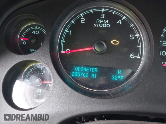 2013 Chevrolet Suburban LTZ with VIN 1GNSCKE02DR369777, listed as a IAAI auction lot 41565371 with 205,768 mi miles and . Bid and sale history available at DreamBid. Image 7.