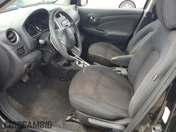 2014 Nissan Versa S with VIN 3N1CN7APXEK455220, listed as a Copart auction lot 89015285 with 166,816 mi miles and Salvage Title. Bid and sale history available at DreamBid. Image 7.