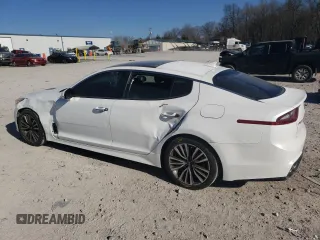 2018 Kia Stinger Premium with VIN KNAE25LA9J6014489, listed as a Copart auction lot 41437855 with 46,091 mi miles and Salvage Title. Bid and sale history available at DreamBid. Image 2.