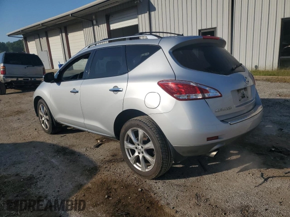 2013 Nissan Murano LE with VIN JN8AZ1MU9DW206289, listed as a Copart auction lot 74847374 with 131,287 mi miles and Salvage Title. Bid and sale history available at DreamBid. Image 2.