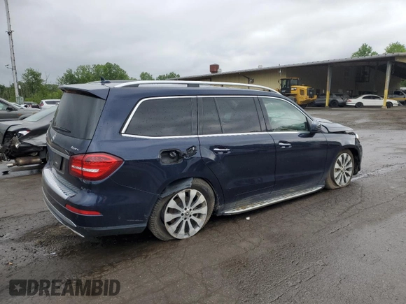 2019 Mercedes-Benz GLS 450 с VIN 4JGDF6EE3KB224986, выставлен на аукционе Copart как лот 54410675 с пробегом 52 357 миль миль и Списание • Salvage title. История ставок и продаж доступна на DreamBid. Изображение 3.