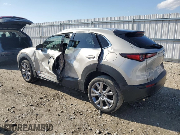 2023 Mazda CX-30 S Premium with VIN 3MVDMBDM6PM525178, listed as a Copart auction lot 54330005 with 21,670 mi miles and Salvage title. Bid and sale history available at DreamBid. Image 2.