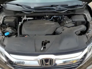 2018 Honda Odyssey EX with VIN 5FNRL6H5XJB069136, listed as a Copart auction lot 51873105 with 43,205 mi miles and Salvage title. Bid and sale history available at DreamBid. Image 12.