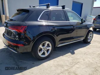 2022 Audi Q5 Premium with VIN WA1ABAFY0N2123790, listed as a Copart auction lot 51836824 with 27,745 mi miles and Salvage title. Bid and sale history available at DreamBid. Image 3.