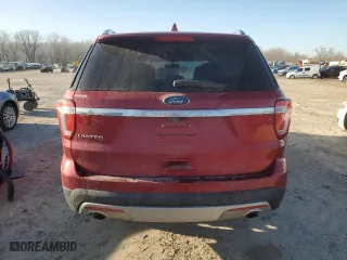 2016 Ford Explorer Limited with VIN 1FM5K7F80GGA83691, listed as a Copart auction lot 48414645 with 140,673 mi miles and Salvage Title. Bid and sale history available at carsss.com. Image 6.