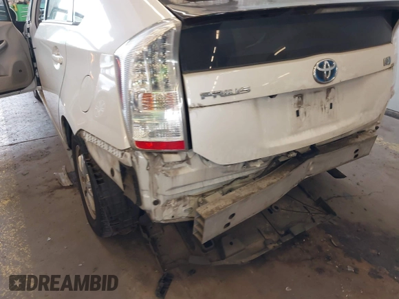 2010 Toyota Prius II with VIN JTDKN3DU4A0224477, listed as a IAAI auction lot 41893950 with 174,615 mi miles. Bid and sale history available at carsss.com. Image 15.