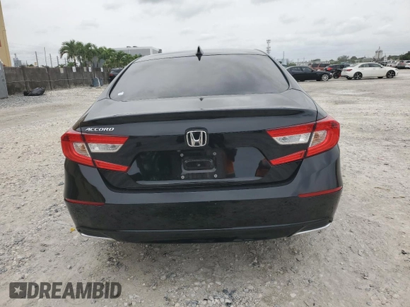 2020 Honda Accord EX with VIN 1HGCV1F46LA139452, listed as a Copart auction lot 59582045 with 87,865 mi miles and Non repairable. Bid and sale history available at DreamBid. Image 6.
