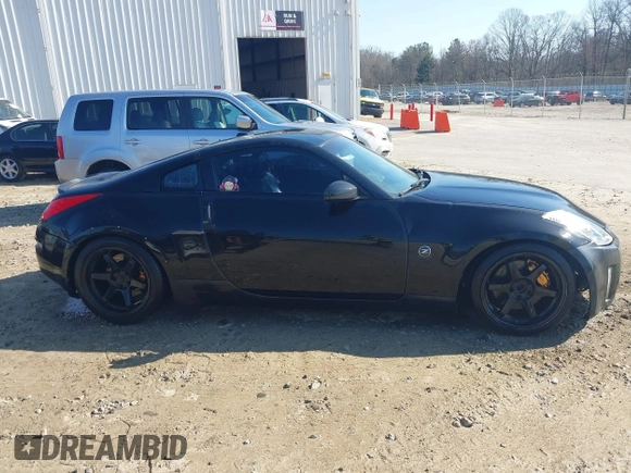 2008 Nissan 350Z with VIN JN1BZ34D88M700594, listed as a IAAI auction lot 41789850 with 183,556 mi miles. Bid and sale history available at carsss.com. Image 13.