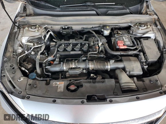 2018 Honda Accord EX with VIN 1HGCV1F47JA136590, listed as a Copart auction lot 53851585 with 100,260 mi miles and Salvage Title. Bid and sale history available at DreamBid. Image 11.