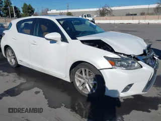 2014 Lexus CT 200h with VIN JTHKD5BH5E2203604, listed as a IAAI auction lot 41372030 with 147,449 mi miles and . Bid and sale history available at DreamBid. Image 1.