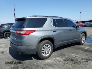 2019 Chevrolet Traverse LT Cloth with VIN 1GNERGKW5KJ305844, listed as a Copart auction lot 60865485 with 63,470 mi miles and Salvage title. Bid and sale history available at DreamBid. Image 3.