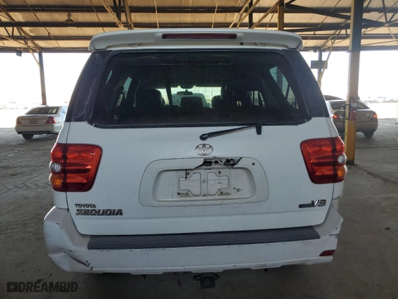 2002 Toyota Sequoia Limited with VIN 5TDZT38A72S107608, listed as a Copart auction lot 71520604 with 161,535 mi miles and Salvage Title. Bid and sale history available at carsss.com. Image 6.