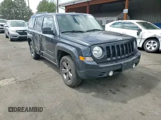 2015 Jeep Patriot High Altitude with VIN 1C4NJRFB9FD258471, listed as a Copart auction lot 54759735 with 127,823 mi miles and Salvage title. Bid and sale history available at DreamBid. Image 14.