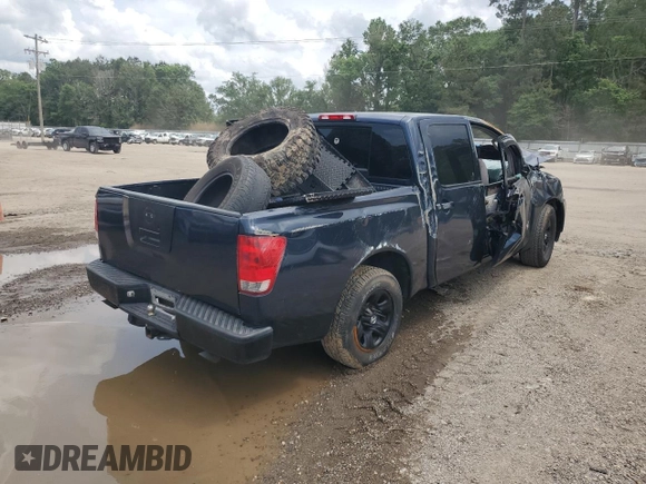 2006 Nissan Titan XE with VIN 1N6BA07A26N573818, listed as a Copart auction lot 55362945 with Not provided miles and Salvage title. Bid and sale history available at DreamBid. Image 3.
