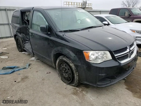 2018 Dodge Grand Caravan SE with VIN 2C4RDGBGXJR137257, listed as a Copart auction lot 44750595 with 128,236 mi miles and Salvage Title. Bid and sale history available at carsss.com. Image 11.