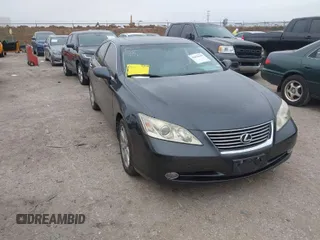 2009 Lexus ES 350 with VIN JTHBJ46G792302662, listed as a IAAI auction lot 41470442 with 105,206 mi miles. Bid and sale history available at carsss.com. Image 1.