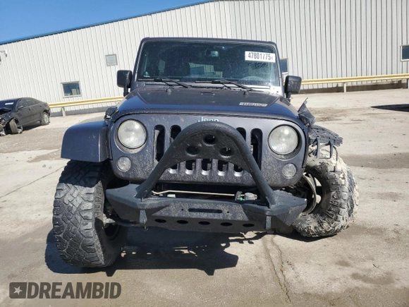 2014 Jeep Wrangler Unlimited Rubicon with VIN 1C4BJWFG0EL199649, listed as a Copart auction lot 47801775 with 141,116 mi miles and Salvage Title. Bid and sale history available at carsss.com. Image 5.