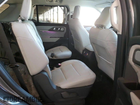 2025 Ford Explorer Platinum with VIN 1FMWK8HC8SGA15336, listed as a Copart auction lot 86760074 with 3,015 mi miles and Salvage title. Bid and sale history available at DreamBid. Image 11.