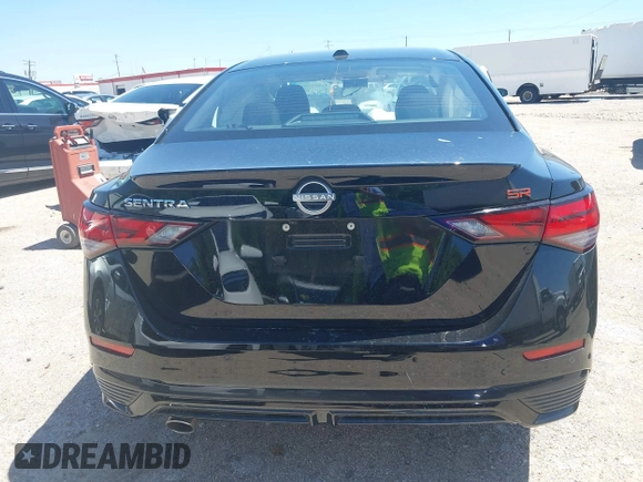 2025 Nissan Sentra SR with VIN 3N1AB8DV3SY306687, listed as a IAAI auction lot 42092165 with 3,676 mi miles and . Bid and sale history available at DreamBid. Image 16.