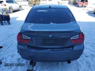 2007 BMW 3 Series 335xi with VIN WBAVD53597A006802, listed as a Copart auction lot 84338914 with 166,376 mi miles and Clean Title. Bid and sale history available at carsss.com. Image 6.