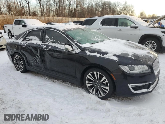 2020 Lincoln MKZ Reserve with VIN 3LN6L5F99LR622374, listed as a Copart auction lot 88517945 with Not Provided miles and Non Repairable. Bid and sale history available at DreamBid. Image 4.