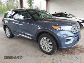 2021 Ford Explorer Limited z VIN 1FM5K8FW0MNA06704, wystawiony jako IAAI lot #42321834 z przebiegiem 51 025 mil mil oraz . Historia ofert i sprzedaży dostępna na DreamBid. Obrazek 1.