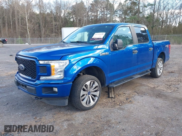 2018 Ford F-150 XL with VIN 1FTEW1EP6JFC92638, listed as a IAAI auction lot 41732128 with 161,007 mi miles. Bid and sale history available at carsss.com. Image 19.