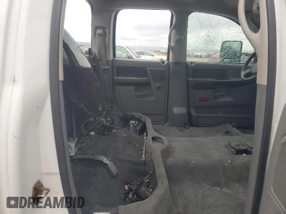 2007 Dodge Ram 2500 SLT with VIN 3D7KS28C77G704253, listed as a Copart auction lot 47828425 with 238,576 mi miles and Salvage Title. Bid and sale history available at carsss.com. Image 10.