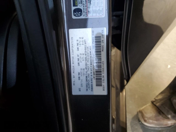 2015 Mazda 3 i SV with VIN JM1BM1T74F1231241, listed as a Copart auction lot 85824334 with 216,816 mi miles and Salvage Title. Bid and sale history available at DreamBid. Image 12.