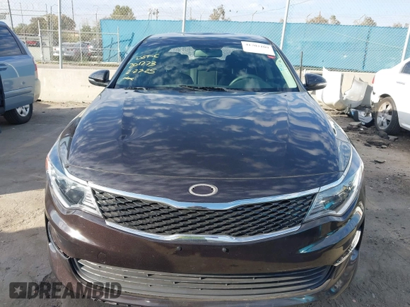 2018 Kia Optima LX with VIN KNAGT4L35J5238723, listed as a IAAI auction lot 41702109 with 66,620 mi miles. Bid and sale history available at carsss.com. Image 11.