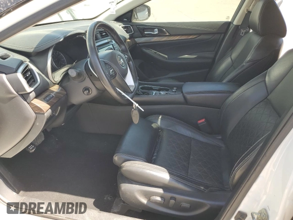 2017 Nissan Maxima Platinum with VIN 1N4AA6AP4HC376166, listed as a Copart auction lot 56360605 with 173,031 mi miles and Salvage title. Bid and sale history available at DreamBid. Image 7.