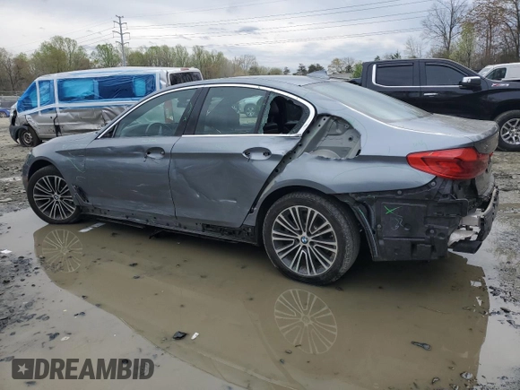 2018 BMW 5 Series 530i xDrive with VIN WBAJA7C5XJG908060, listed as a Copart auction lot 51573415 with 78,918 mi miles and Salvage title. Bid and sale history available at DreamBid. Image 2.