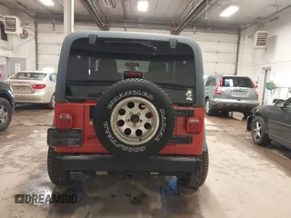 2006 Jeep Wrangler Sport with VIN 1J4FA49S06P729497, listed as a IAAI auction lot 41906227 with 134,573 mi miles. Bid and sale history available at carsss.com. Image 16.