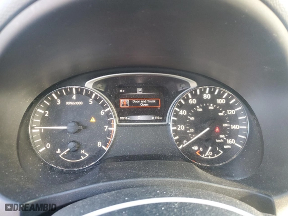 2018 Nissan Altima 2.5 SR with VIN 1N4AL3AP7JC245960, listed as a Copart auction lot 42576015 with 92,216 mi miles and Salvage Title. Bid and sale history available at carsss.com. Image 9.