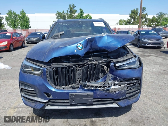 2023 BMW X5 xDrive40i with VIN 5UXCR6C01P9N96807, listed as a IAAI auction lot 42544191 with Not provided miles and . Bid and sale history available at DreamBid. Image 6.