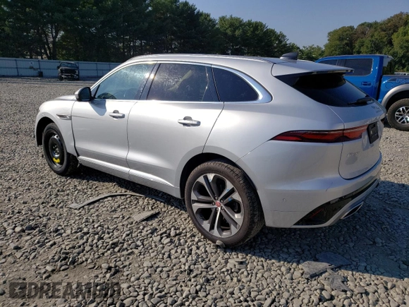 2021 Jaguar F-Pace R-Dynamic S with VIN SADCT2FU2MA665545, listed as a Copart auction lot 66326793 with 28,962 mi miles and . Bid and sale history available at DreamBid. Image 2.
