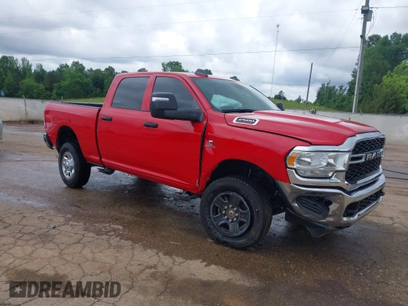 2024 Ram 2500 Tradesman with VIN 3C6UR5CL2RG235185, listed as a IAAI auction lot 42241146 with 11,312 mi miles and . Bid and sale history available at DreamBid. Image 1.